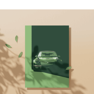 Classic Porsche 911 poster