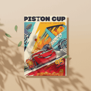 Lighting MCqueen Car Poster