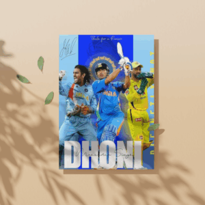 Mahi -MS Dhoni poster