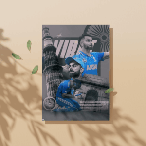 Virat bat scene Poster