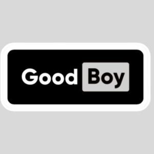 Good Boy Sticker