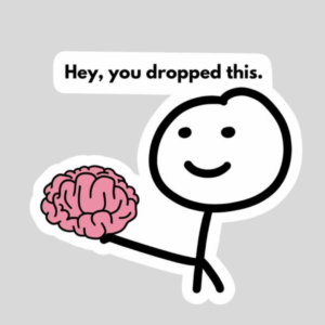 Hey YOU Dropped This Sticker
