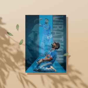 Winning moment of Virat Kohli