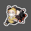 Zenistu and nezuko Sticker