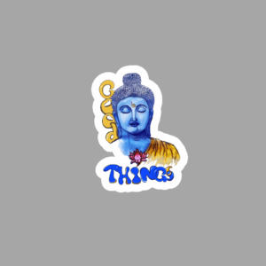 Buddha design sticker