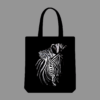 Whispers in Stripes totebag
