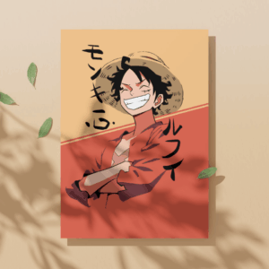 Monkey D. Luffy - The Smiling Pirate Captain Poster