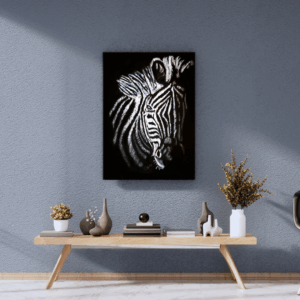 Whispers in Stripes canvas print