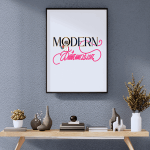Modern Kannamma Canvas print
