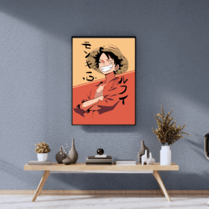 Monkey D. Luffy - The Smiling Pirate Captain canvas print
