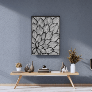 Abstract of Emotion canvas print